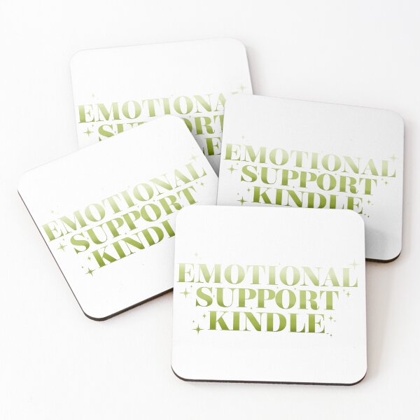 Item preview, Green Emotional support kindle designed and sold by Aakanksha97.