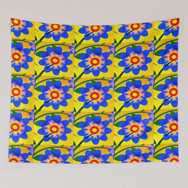 Artikelvorschau, Niedliches abstraktes Blumenmuster entworfen und verkauft von Patternflower.