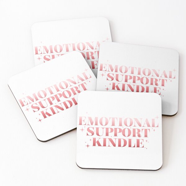 Item preview, Pink Emotional support kindle designed and sold by Aakanksha97.