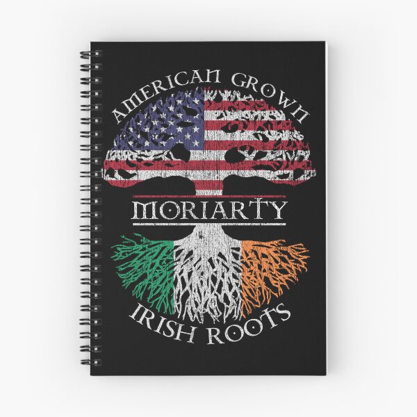 Item preview, Moriarty surname American grown Irish roots US flag Tricolour Ireland flag vintage designed and sold by 9X FR.