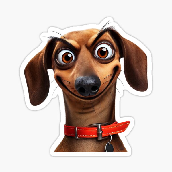 Item preview, Suspiciously Funny Dachshund Meme Design designed and sold by sabily.
