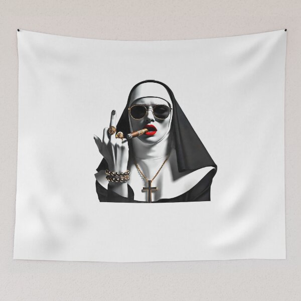 Item preview, Nones middle finger fun design designed and sold by Dan9010.