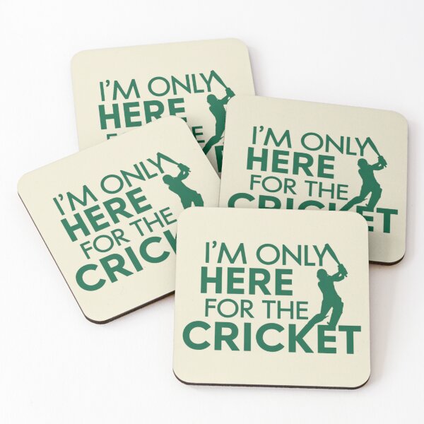 Item preview, I'm Only Here For The Cricket designed and sold by Jollys-ArtShop.