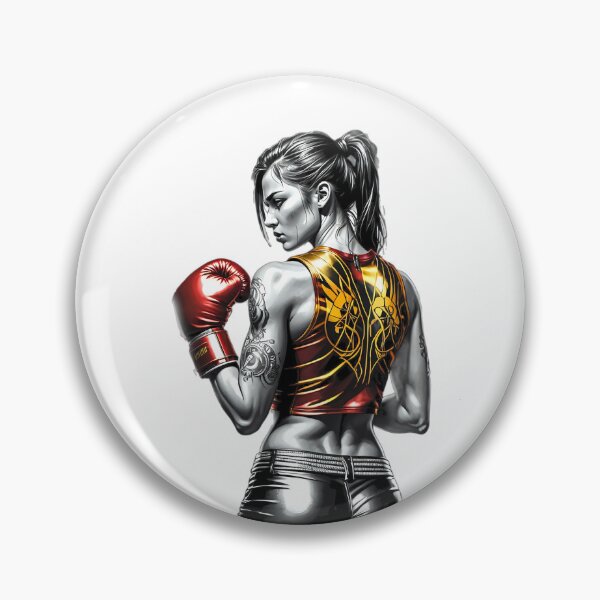 Item preview, Beautiful woman, boxer, fun design boxing gloves designed and sold by Dan9010.