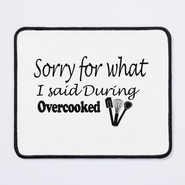 Item preview, Overcooked funny sticker designed and sold by Ami Ne.