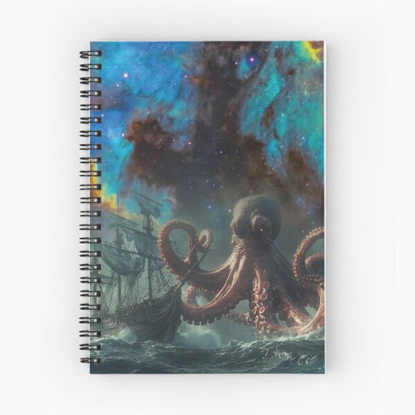 Item preview, giant octopus in the ocean designed and sold by Mauswohn.