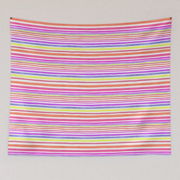 Item preview, colorful stripes designed and sold by beatbeatwing.