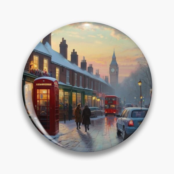 Item preview, Frosted Elegance of London Avenues designed and sold by BlareBlare.