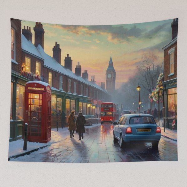 Item preview, Frosted Elegance of London Avenues designed and sold by BlareBlare.