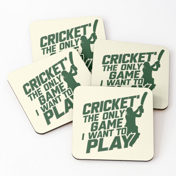 Item preview, Cricket The Only Game I Want To Play designed and sold by Jollys-ArtShop.