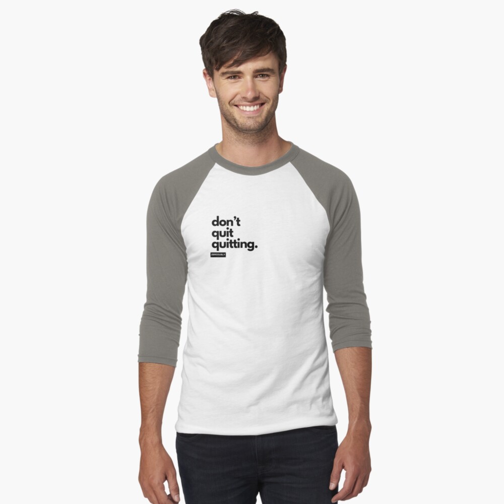 Item preview, Baseball ¾ Sleeve T-Shirt designed and sold by Zeriously.