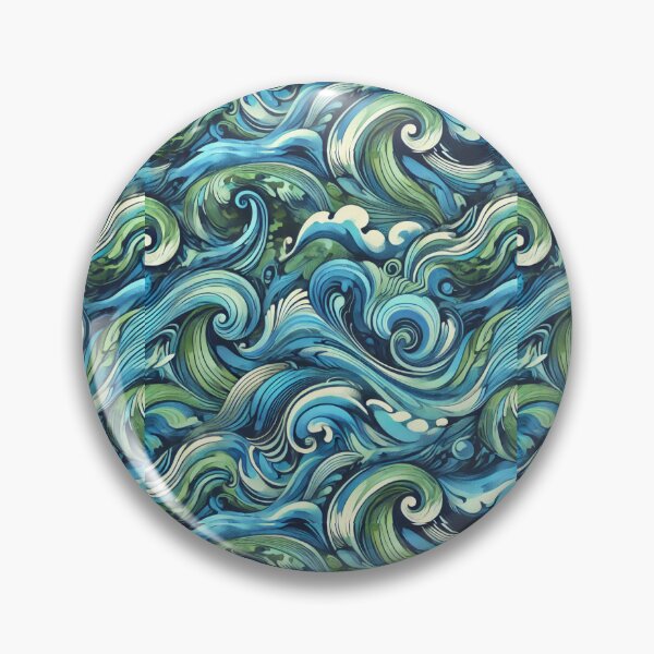Item preview, Ocean Blue Camouflage designed and sold by Meta2Physical.