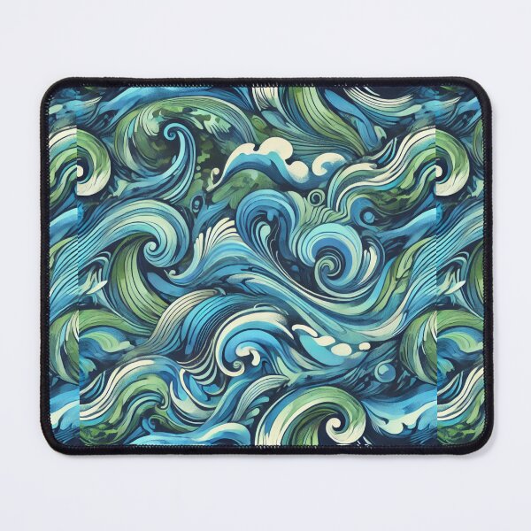 Item preview, Ocean Blue Camouflage designed and sold by Meta2Physical.