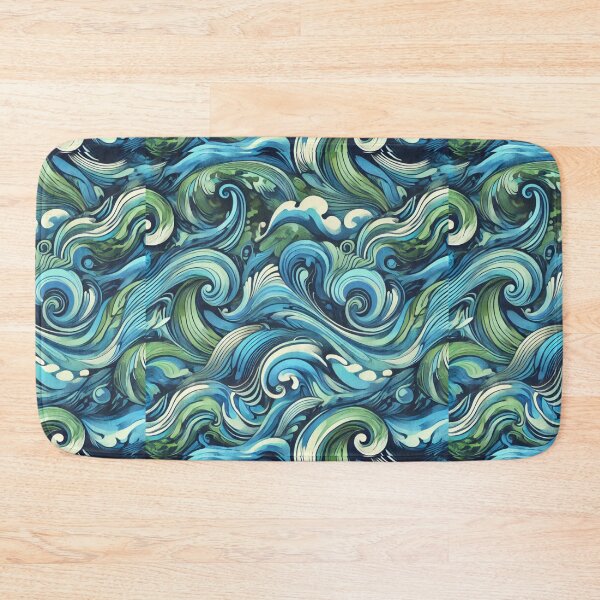 Item preview, Ocean Blue Camouflage designed and sold by Meta2Physical.