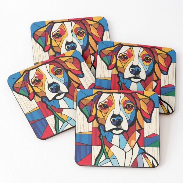 Item preview, Colorful Beagle Dog Art Print for Gifts and Home Decor designed and sold by House Of Roza.
