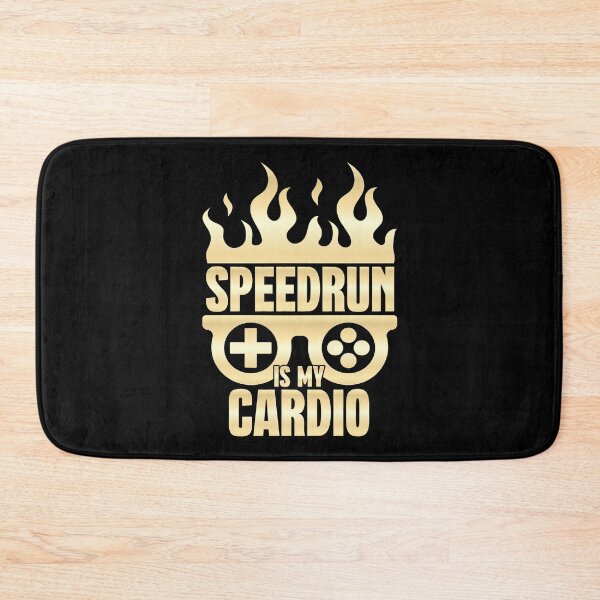 Item preview, Speedrun is my cardio - Funny Gaming Design designed and sold by Kubala Designs.