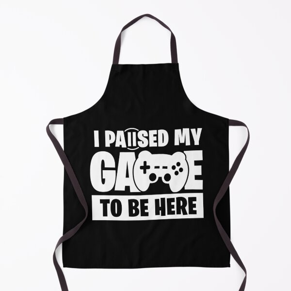 Item preview, I paused my game - Funny Gaming Design designed and sold by Kubala Designs.