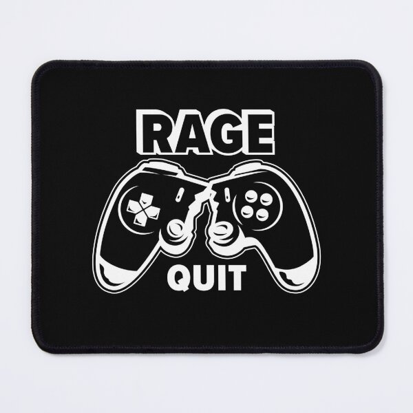 Item preview, Rage Quit - Funny Gaming Design designed and sold by Kubala Designs.