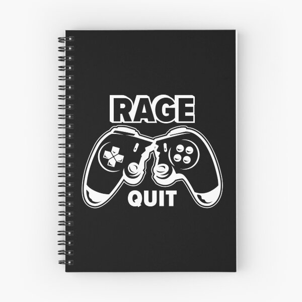 Item preview, Rage Quit - Funny Gaming Design designed and sold by Kubala Designs.