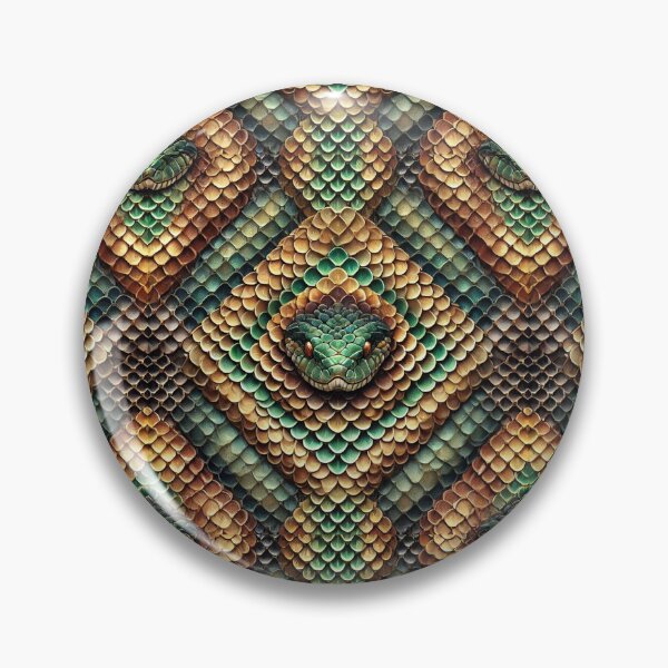 Item preview, Venomous Elegance Pattern - Snake Skin Masterpiece designed and sold by Meta2Physical.