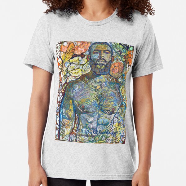 Rio by RD Riccoboni Flower Bear Man Tri-blend T-Shirt