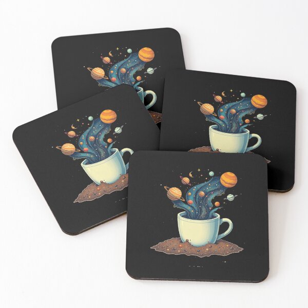 Item preview, Cosmic Cup Coffee Mug Caffeine Galaxy Planets Space  designed and sold by Kia Blaze.