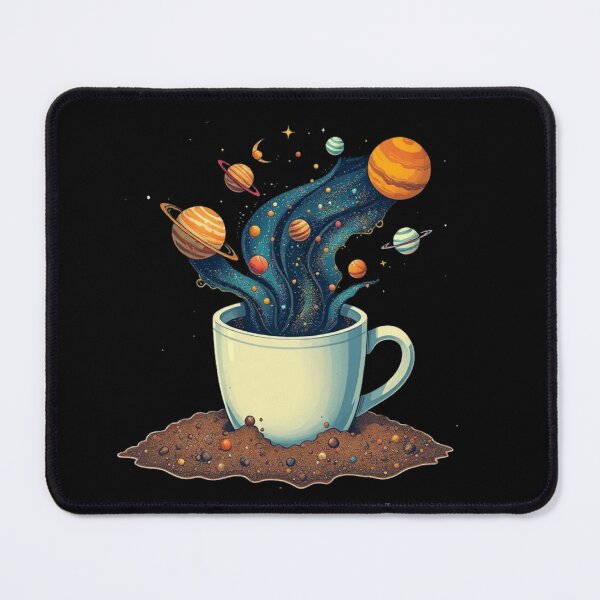 Item preview, Cosmic Cup Coffee Mug Caffeine Galaxy Planets Space designed and sold by Kia Blaze.