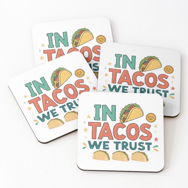 Item preview, In Tacos We Trust designed and sold by ArchVibe.