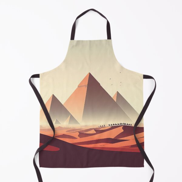 Item preview, Pyramids of Sudan (Meroë) Minimalism Art Style designed and sold by artofuniverse.