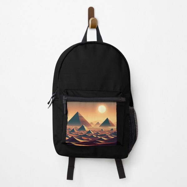 Item preview, Pyramids of Sudan (Meroë) Minimalism Art Style designed and sold by artofuniverse.