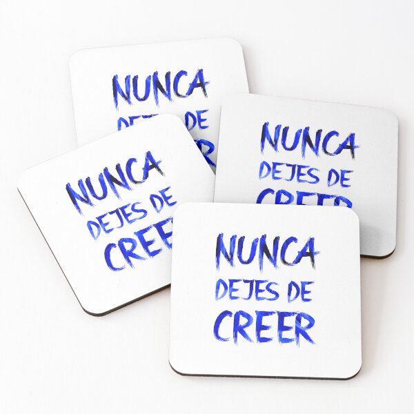 Item preview, Nunca Dejes de Creer blue flames designed and sold by VRedBaller.