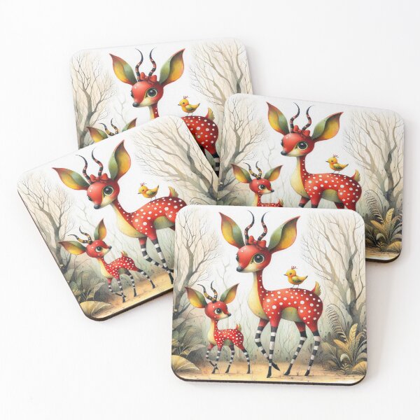 Item preview, Cheerful Antelopes designed and sold by Beyondnote-Art.