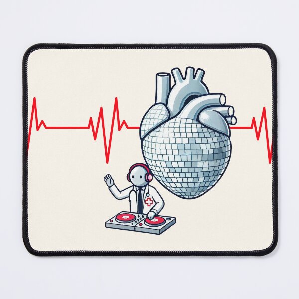 Item preview, afib (Thanks Doc) designed and sold by HipsterAnimals.