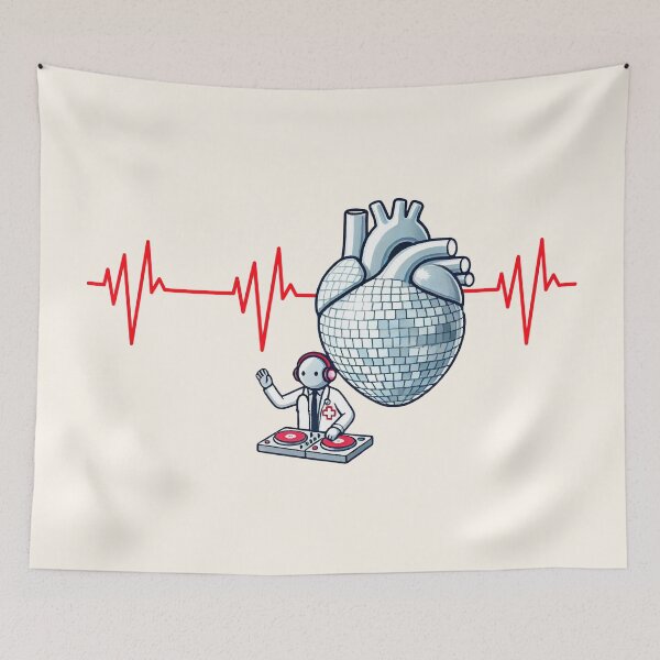 Item preview, afib (Thanks Doc) designed and sold by HipsterAnimals.