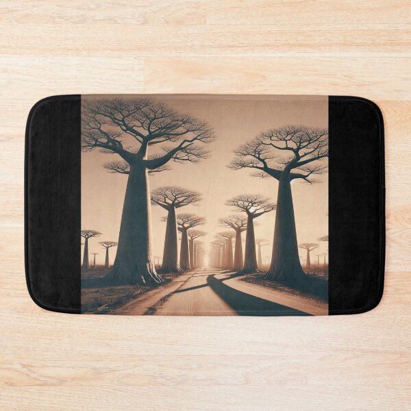 Item preview, Avenue of the Baobabs Minimalism Art Style designed and sold by artofuniverse.