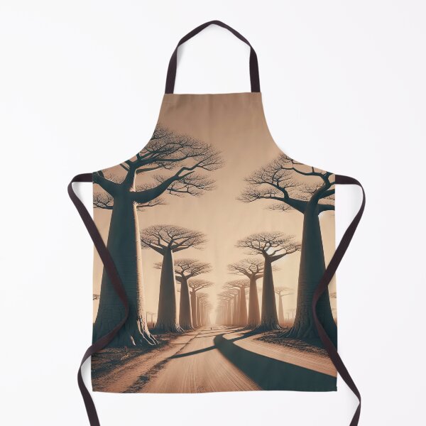 Item preview, Avenue of the Baobabs Minimalism Art Style designed and sold by artofuniverse.