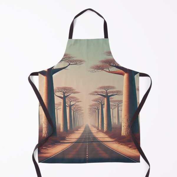 Item preview, Avenue of the Baobabs Minimalism Art Style designed and sold by artofuniverse.