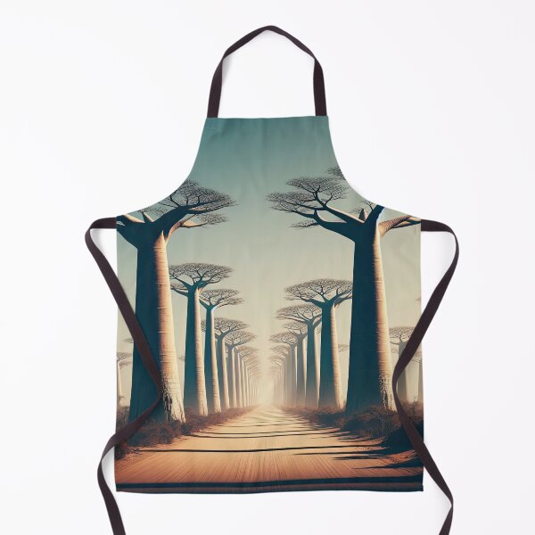 Item preview, Avenue of the Baobabs Minimalism Art Style designed and sold by artofuniverse.