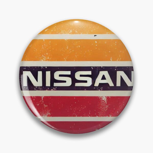 Item preview, Retro Nissan Badge Sun damaged Art designed and sold by neildoch.