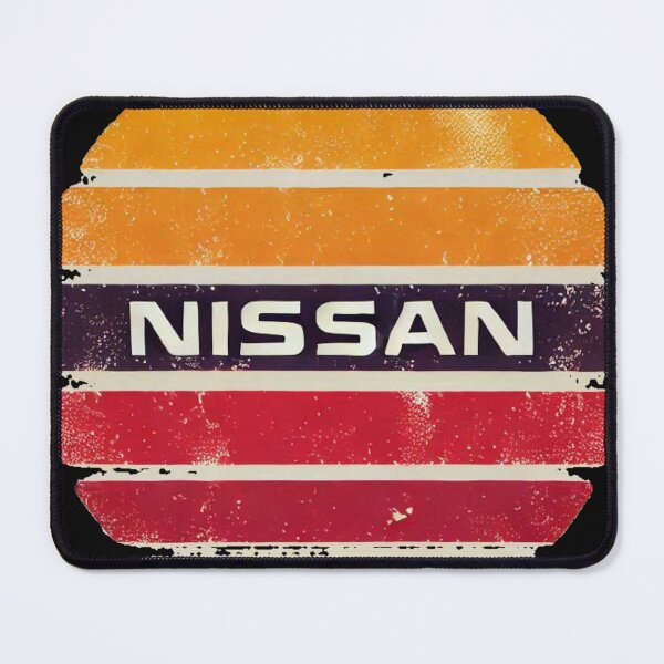 Item preview, Retro Nissan Badge Sun damaged Art designed and sold by neildoch.