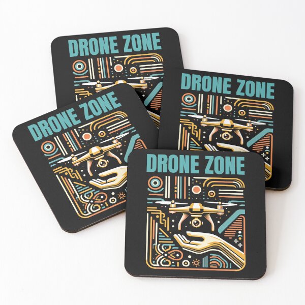 Item preview, Drone zone, drone pilot T-Shirt design designed and sold by shirttruck.