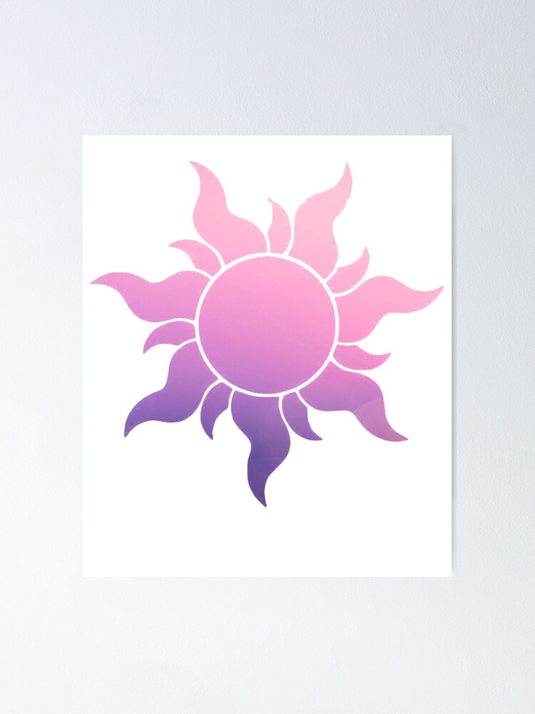 Póster «Flor morada rosada» de Maeve419 | Redbubble