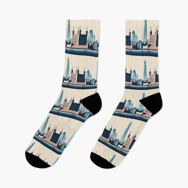 Item preview, Tower of London Minimalism Art Style designed and sold by artofuniverse.