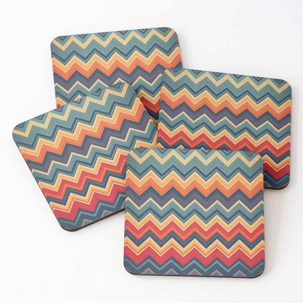 Item preview, A bold and rhythmic zigzag pattern vibrant. designed and sold by HEMRO.