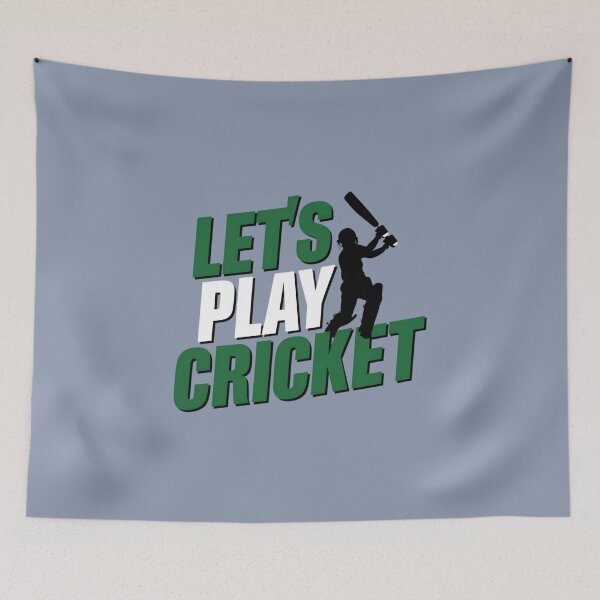 Item preview, Let's Play Cricket designed and sold by Jollys-ArtShop.