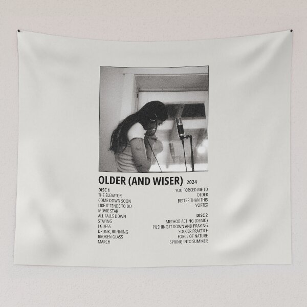 Item preview, Older (and Wiser) - Lizzy McAlpine (Album Poster) designed and sold by spipert.