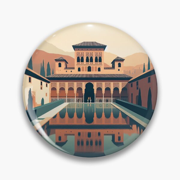 Artikelvorschau, Alhambra-Palast – minimalistischer Kunststil entworfen und verkauft von artofuniverse.