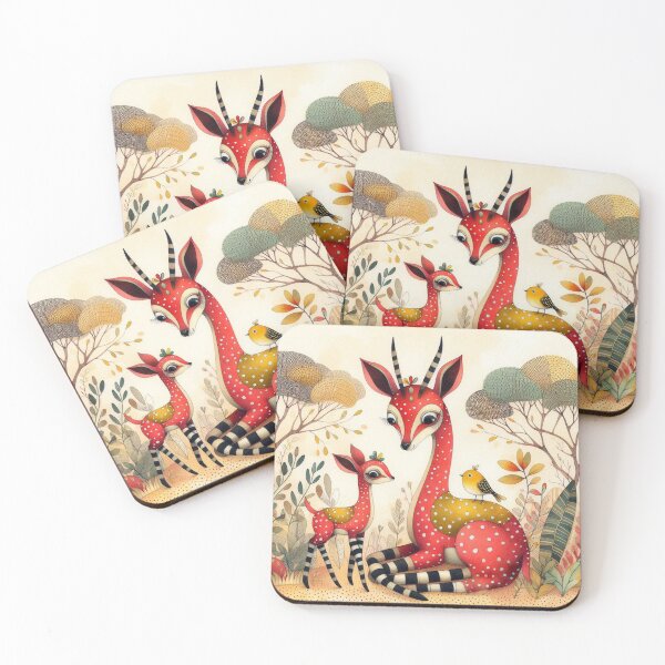Item preview, Cheerful Antelopes designed and sold by Beyondnote-Art.
