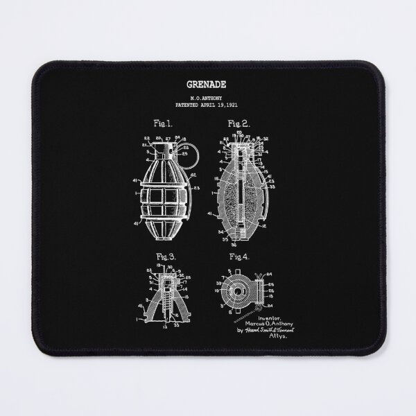 Item preview, Grenade designed and sold by PATENT PRINTS.