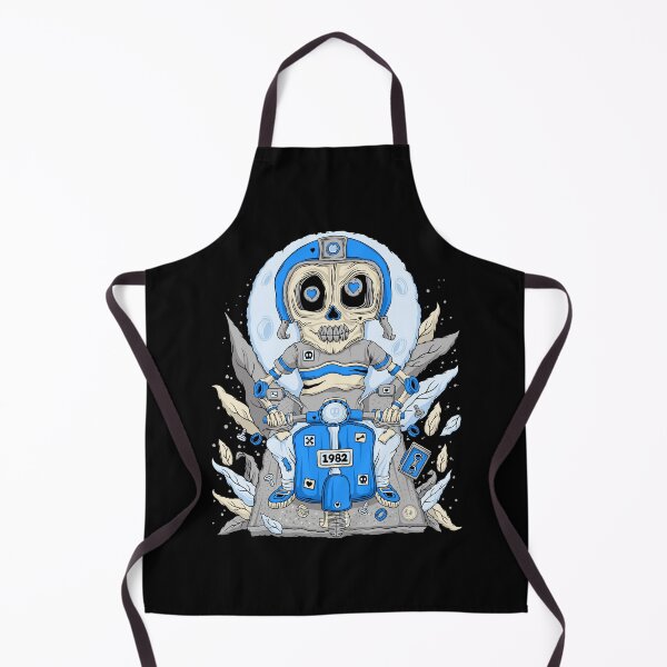 Item preview, Skeleton Blue Helmet Scooter Ride Along designed and sold by BluCranium.